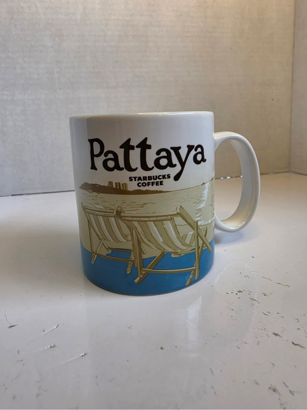 Starbucks Pattaya Thailand Coffee Mug 16oz Global Icon Collector Series NWOB